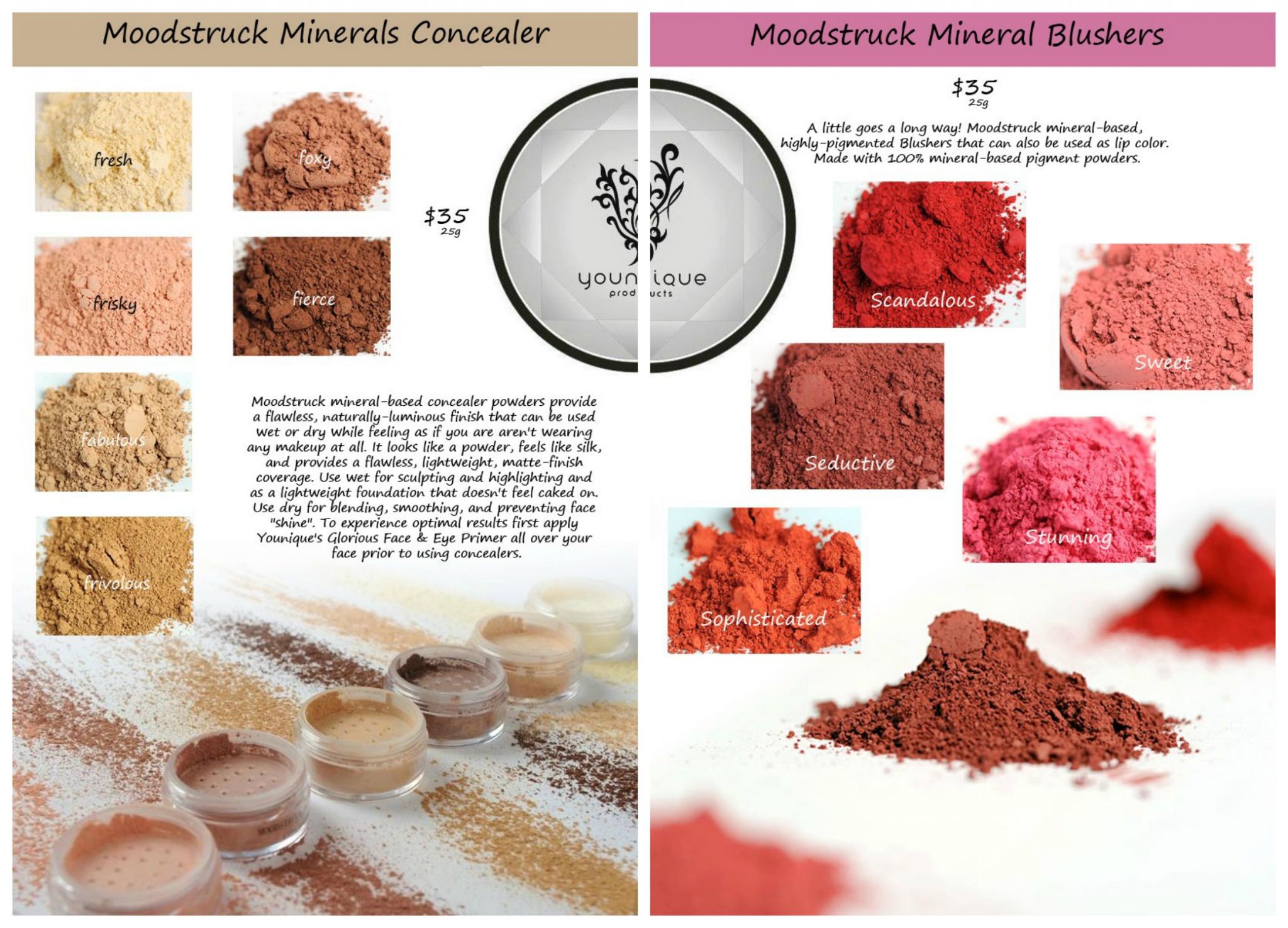 "Younique Catalog" full screen photo slideshow on