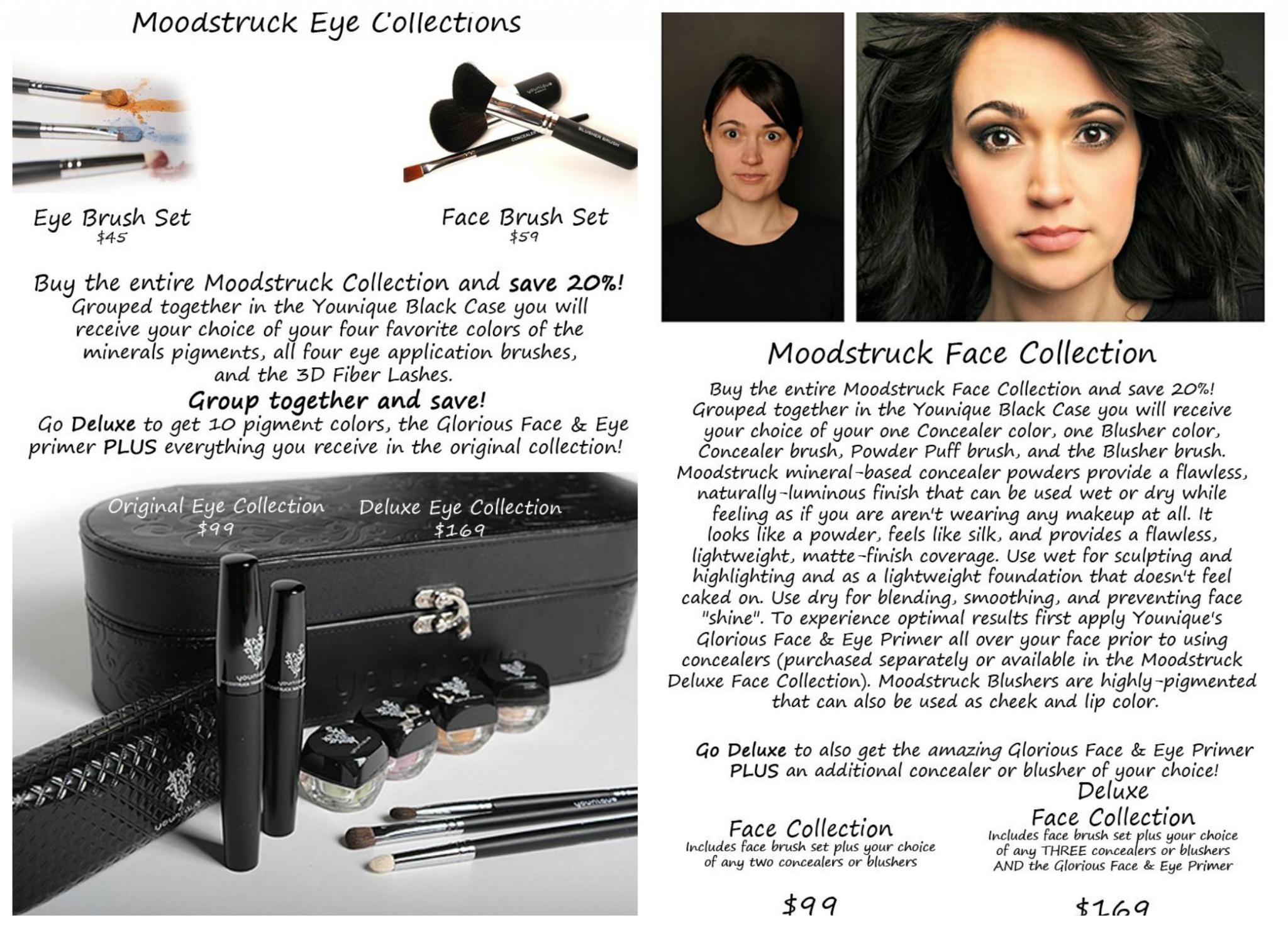 "Younique Catalog" full screen photo slideshow on