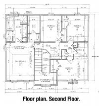 second floor plan